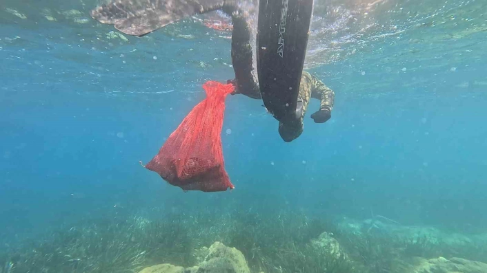 Bodrumda deniz dibi temizliği başladı
