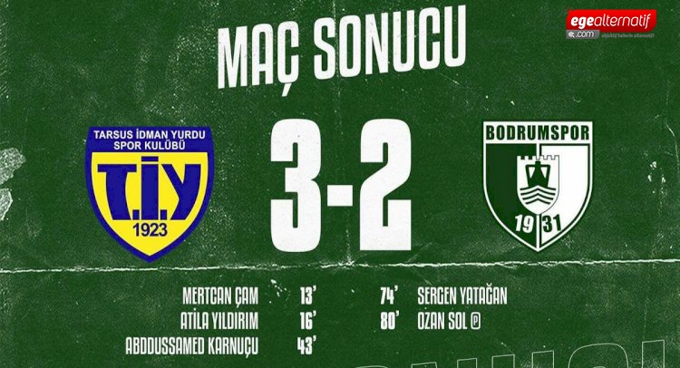 Bodrumspor galibiyeti unuttu!