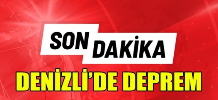 Bozkurt’taki deprem Denizli’yi salladı