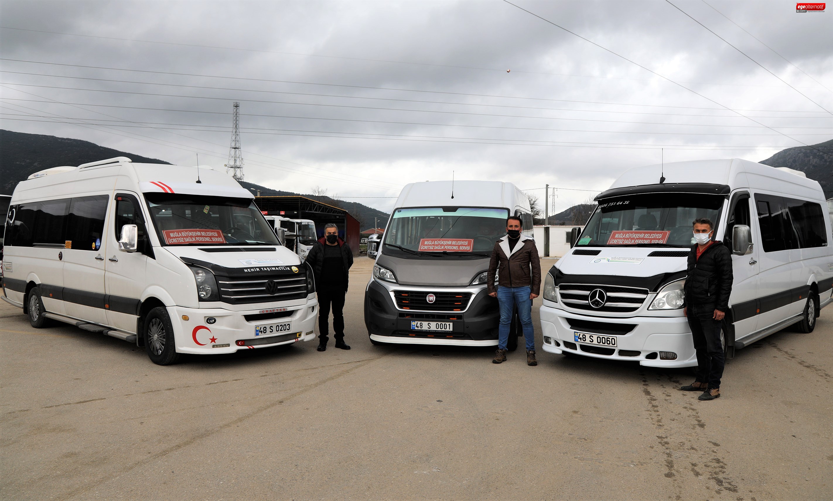 Büyükşehir’den Servis Şoförlerine Destek