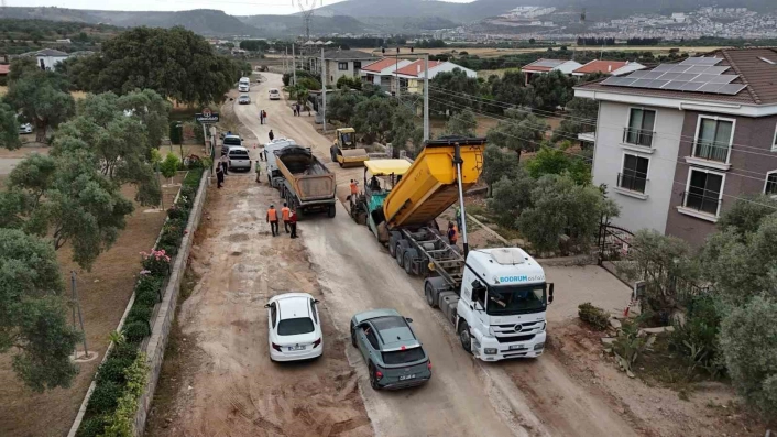 Milas Menteş'te 13.7 Milyon TL'lik Yol Yenileme Çalışması Başladı