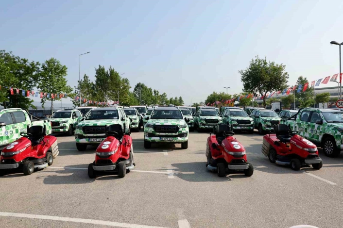 Büyükşehir, Tarım Peyzaj A.Ş. filosunu güçlendirdi

