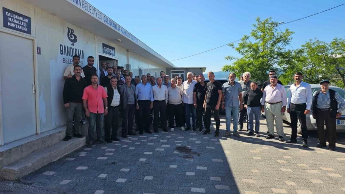 Çalışkanlar Mahallesinde Eti Madenin atık sahası talebi vatandaşları isyan ettirdi
