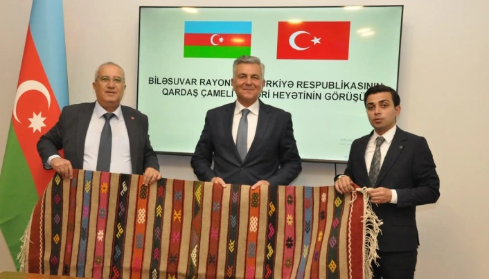 Çameli heyeti kardeş ülke Azerbaycanda temaslarda bulundu

