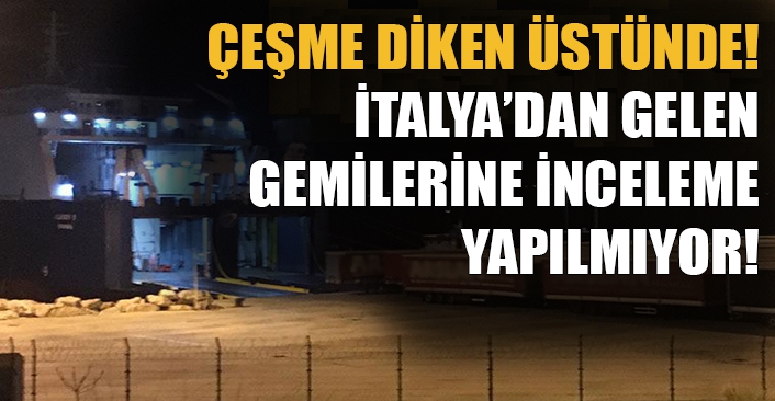 Çeşme diken üstünde!