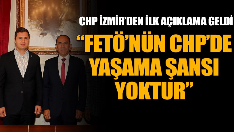 CHP İzmir İl Başkanı Deniz Yücel'den 'İbrahim Burak Oğuz' açıklaması