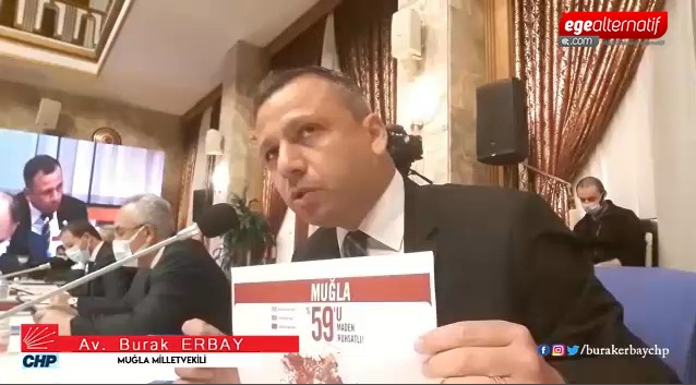 CHP’li Erbay Enerji Bakanı’na sordu: Muğla’nın yüzde 59’u maden sahası olarak ilan edildi mi?