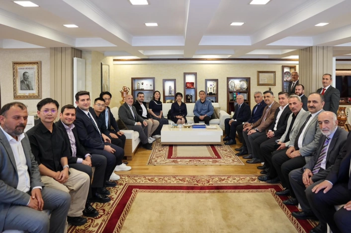Çinliler sürdürülebilir enerji için Erzurumda
