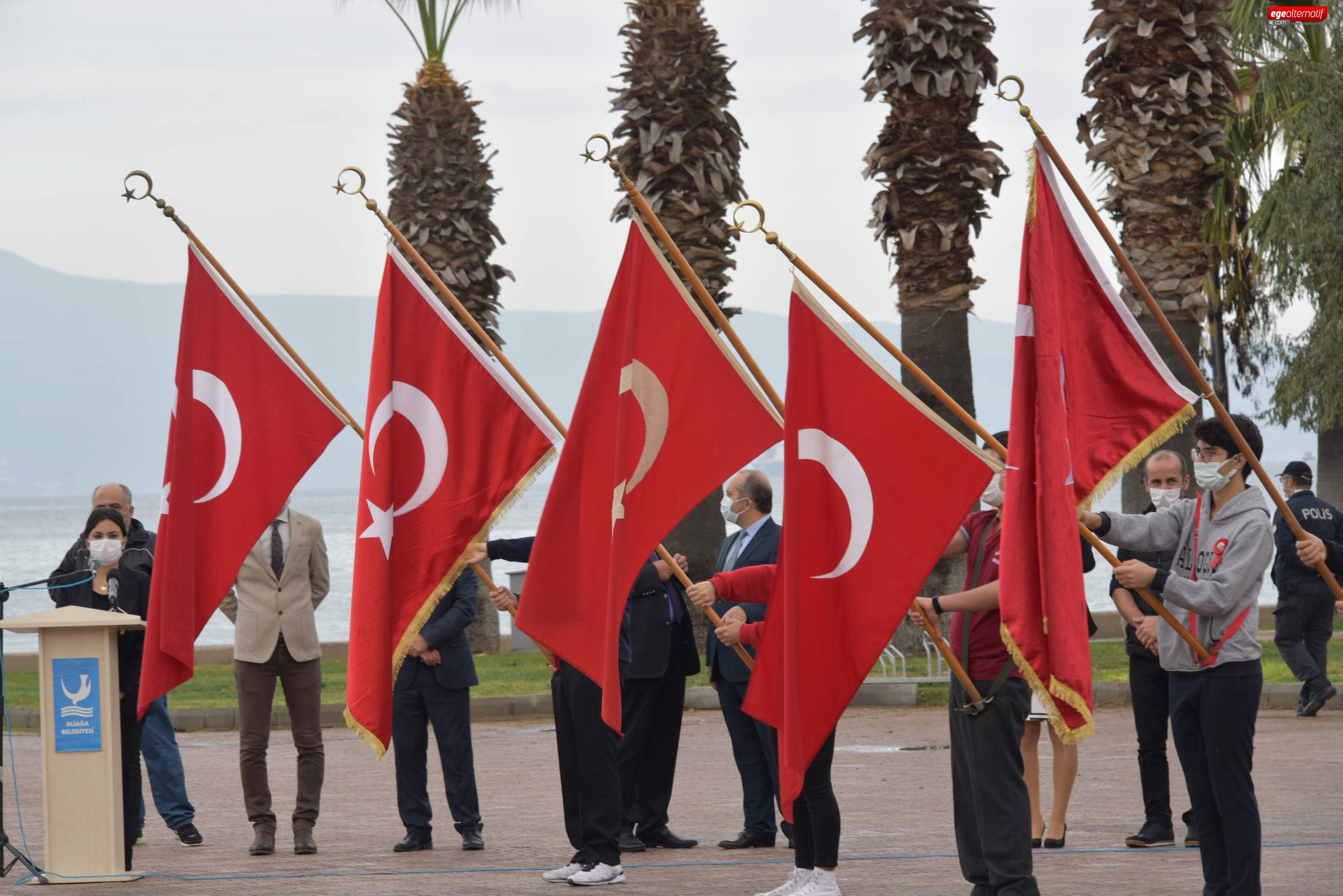 Cumhuriyet’in 97’inci Yılı Aliağa’da Kutlandı