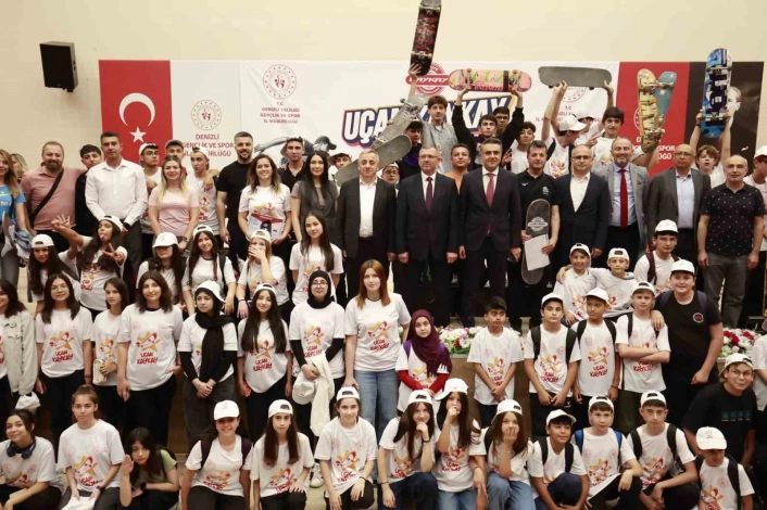 Denizlide Uçan Kaykay projesi start aldı
