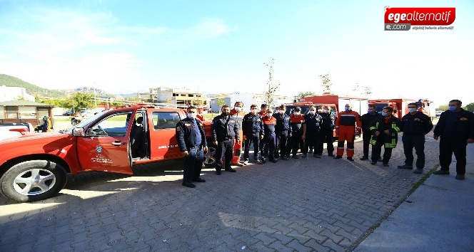 Deprem kahramanları Muğla'ya döndü