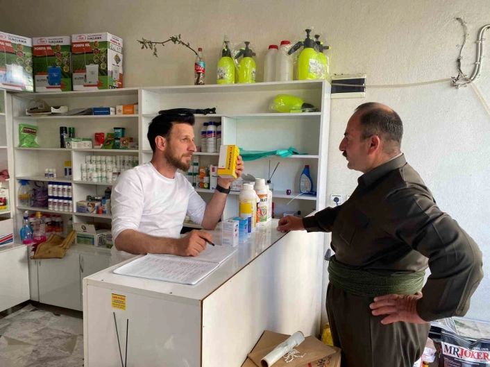 Derecikte şap hastalığına karşı sıkı önlemler
