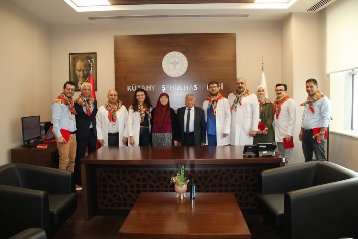 Dernek Başkanı Namazdan Kütahya Şehir Hastanesine teşekkür
