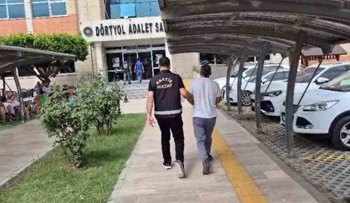 Dörtyolda hapis cezasıyla aranan 1 kişi tutuklandı

