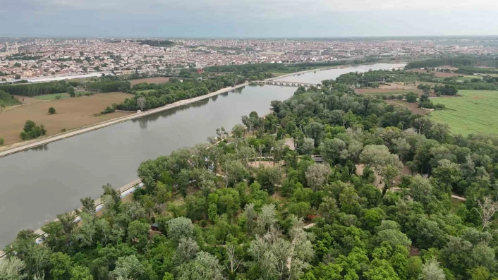Edirnedeki Söğütlük Millet Bahçesi açıldı
