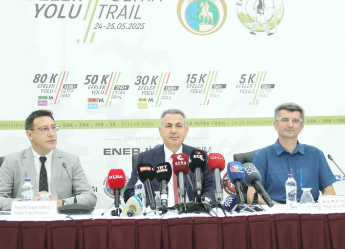 Efeler Yolu Ultra Traile 6 ülkeden 256 sporcu gelecek
