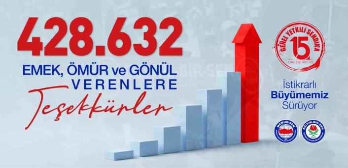 Eğitim çalışanlarının tercihi yine Eğitim-Bir-Sen oldu
