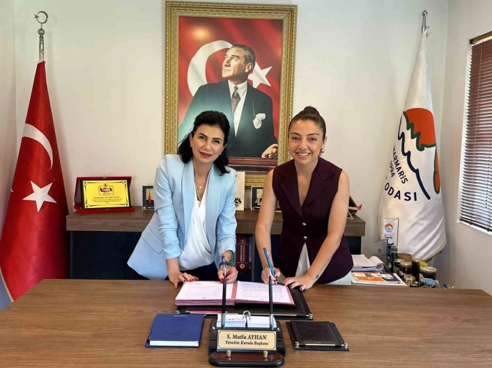 Eğitim ve sektör arasındaki köprü Marmariste kuruldu
