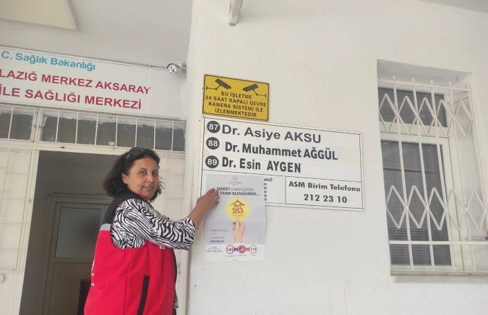 Elazığda kadına yönelik şiddetle mücadele çalışmaları
