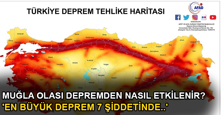 'En büyük deprem 7 şiddetinde..'