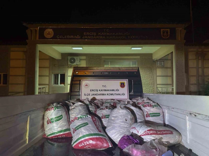 Ercişte 2 ton kaçak avlanmış balık ele geçirildi

