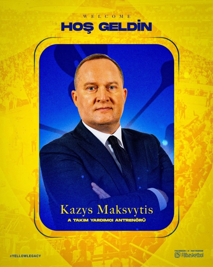 Fenerbahçe Bekoda teknik ekibe takviye
