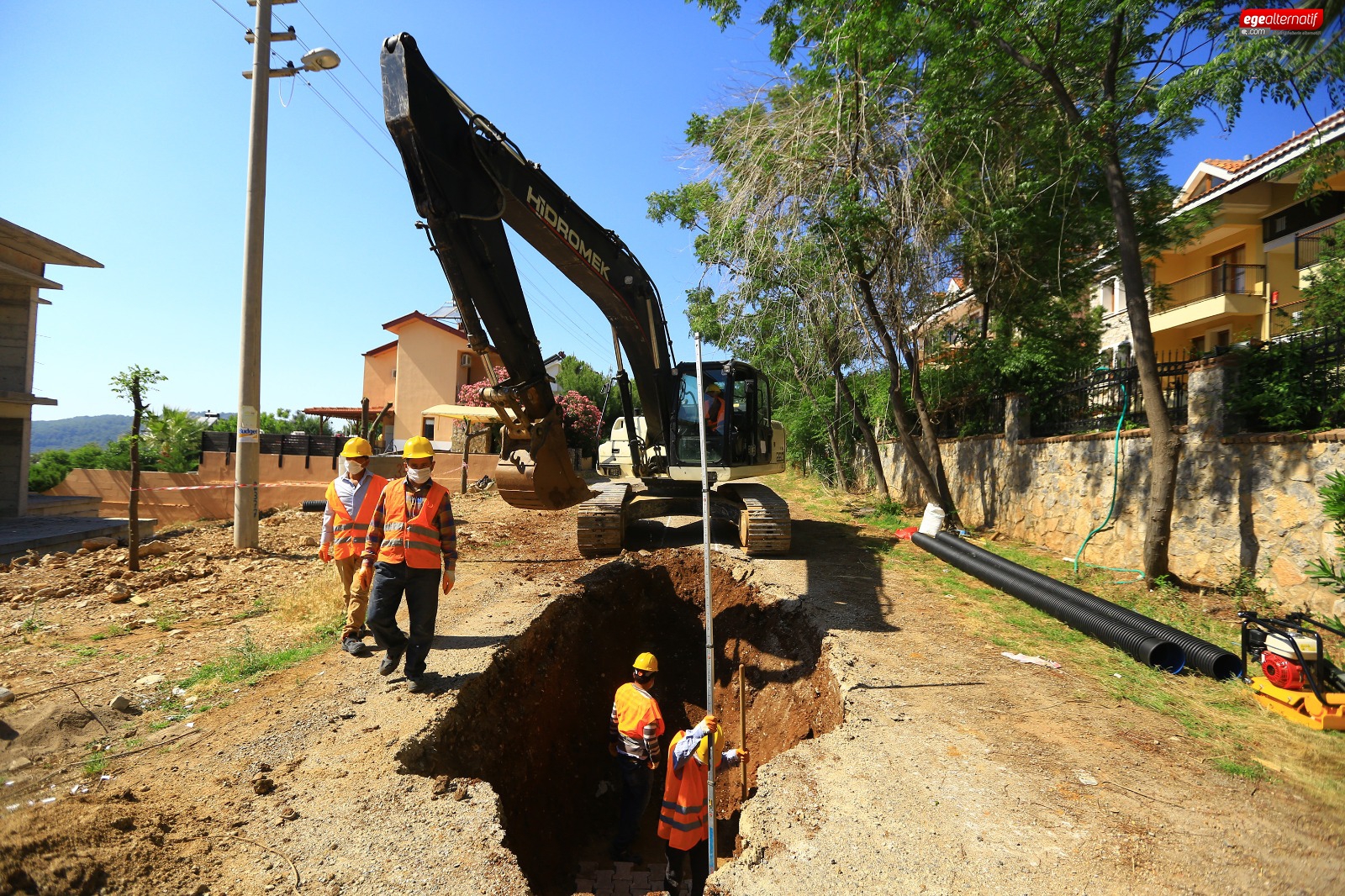 Fethiye’de Dev Altyapı Yatırımı Devam Ediyor