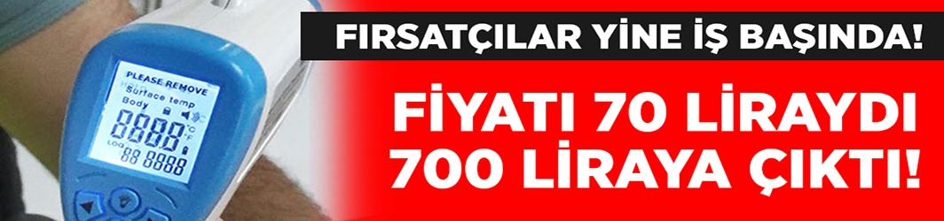 Fırsatçılar yine iş başında.. 