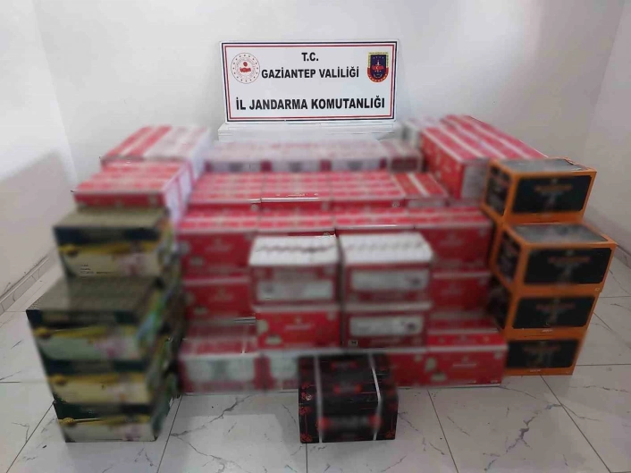 Gaziantepte 5 milyon TL değerinde kaçak ürün ele geçirildi: 16 gözaltı
