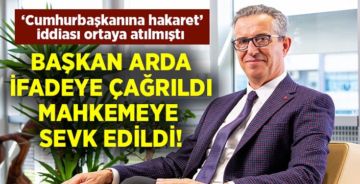 Gaziemir Belediye Başkanı Halil Arda mahkemeye sevk edildi!