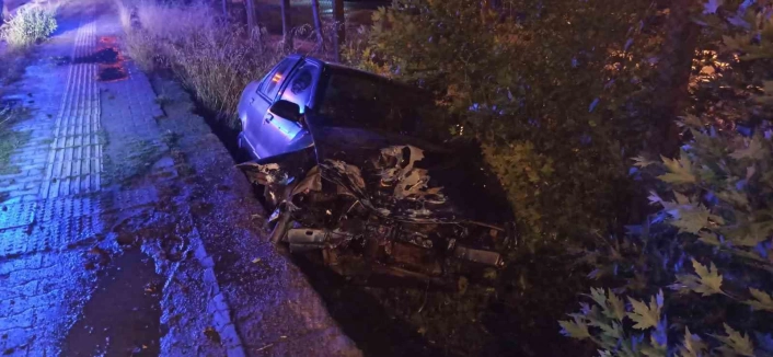 Genel başkanın makam şoförü kazada öldü
