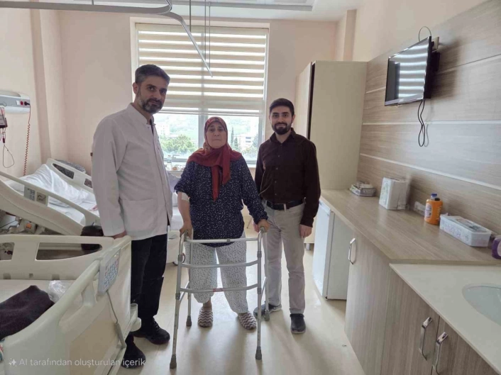 Geyvede ilk kez kalça protezi ameliyatı yapıldı
