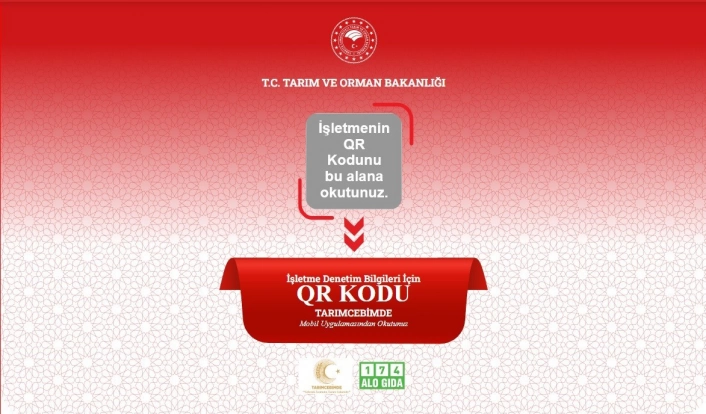 Gıda işletmelerinde Karekod uygulaması artık mecburi
