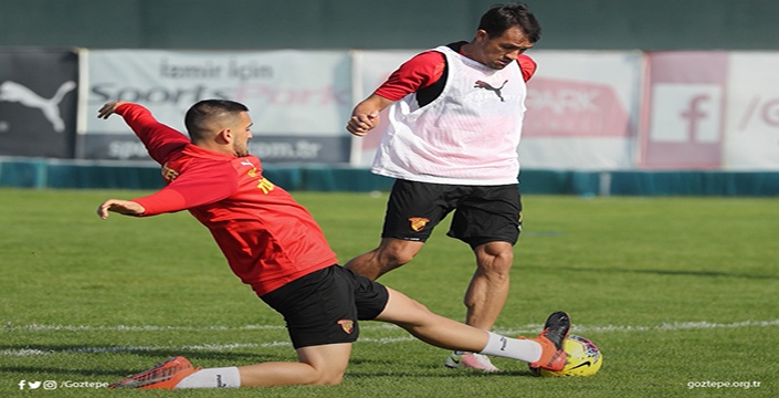 Göztepe'de Alanyaspor maçı hazırlıkları sürüyor!