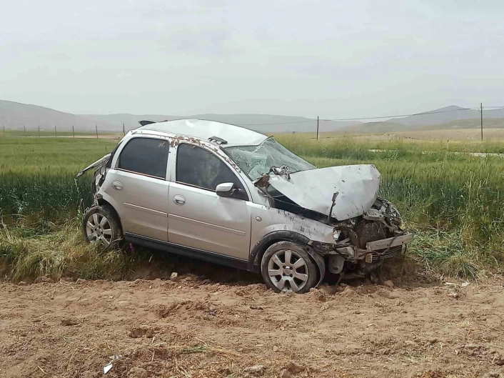Günyüzünde trafik kazası, 1 yaralı
