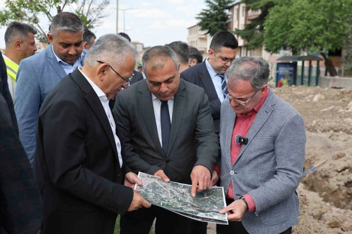 Hacılara 50 milyon TLlik altyapı kazandırılıyor
