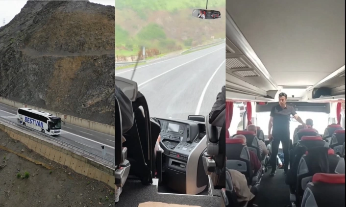 Hakkaride yolcu otobüslerine denetim
