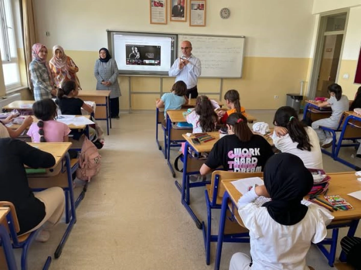 İl Müftüsü İmamoğlu Yaz Kuran Kurs çalışmalarını denetledi
