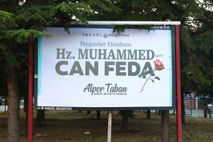 İnegöl Belediyesinden duygulandıran mesaj: 