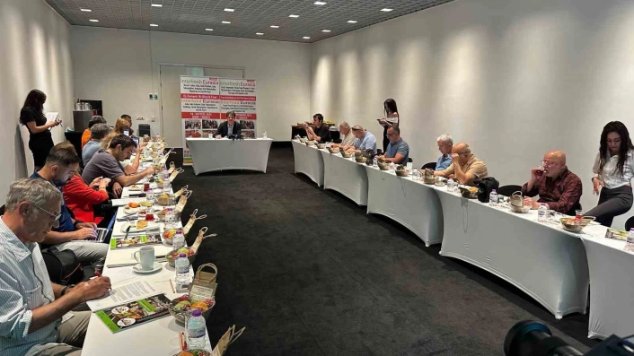 Interfresh Eurasianın basın toplantısı Antalyada yapıldı
