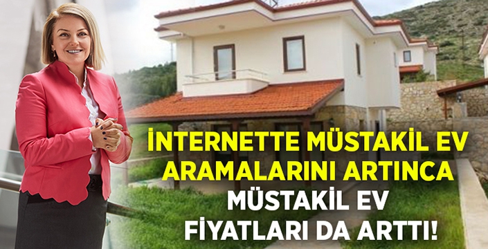 İnternette müstakil konut aramalarında büyük artış!