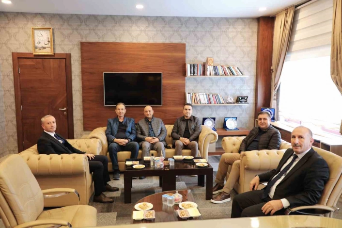 İstanbul İl Milli Eğitim Müdürü Yentürden Ağrı İl Milli Eğitim Müdürü Kökreke ziyaret
