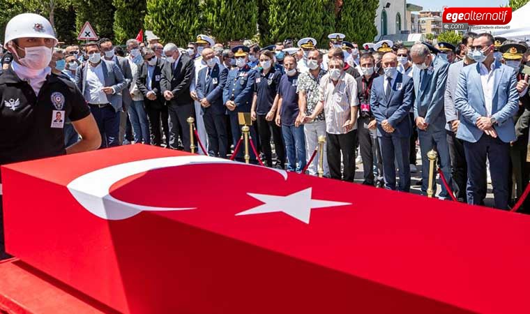 İzmir’in şehidine son görev