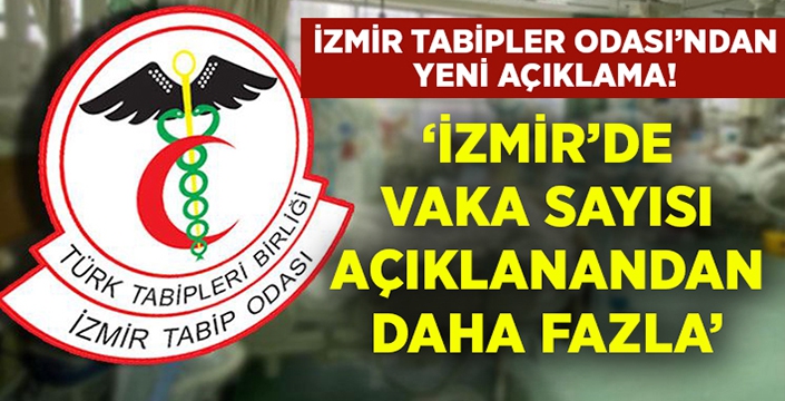 İzmir Tabip Odası'ndan flaş açıklama!