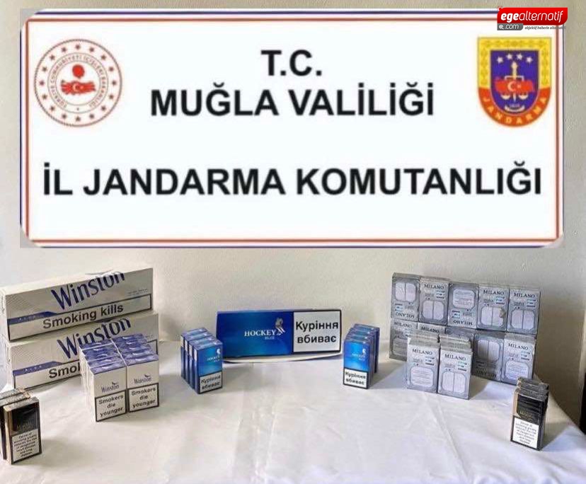 Jandarmadan Kaçak Sigara Operasyonu 