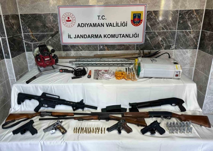 Kaçak kazı yapan 6 şahıs yakalandı
