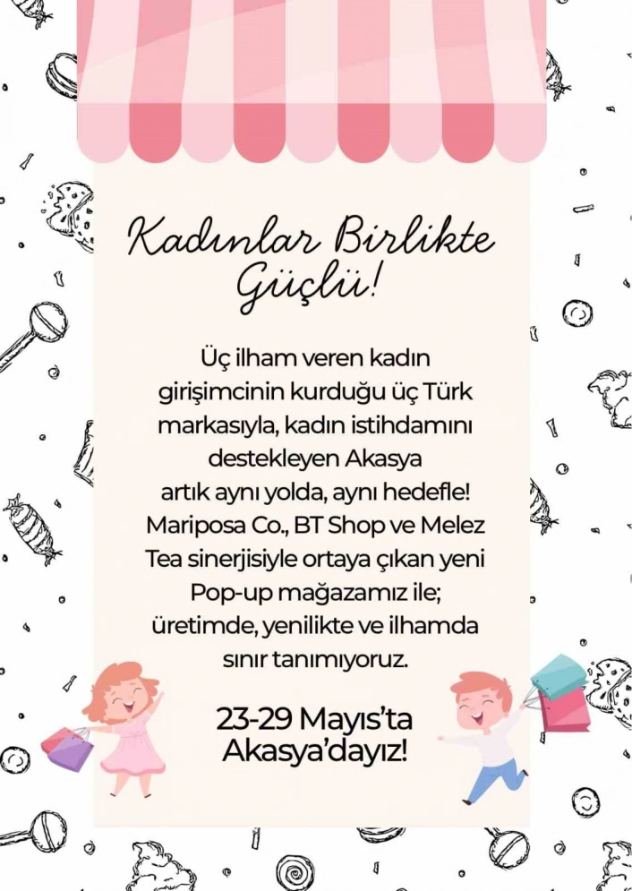 Kadın girişimcilerin ilham veren yolculuğu Akasyada başlıyor
