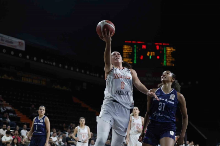 Kadınlar Basketbol Süper Ligi: ÇBK Mersin: 86 - Nesibe Aydın: 95
