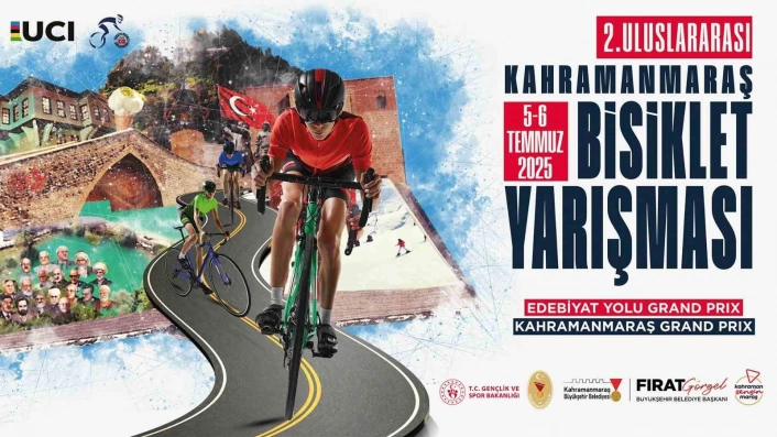 Kahramanmaraşta uluslar arası bisiklet turnuvası
