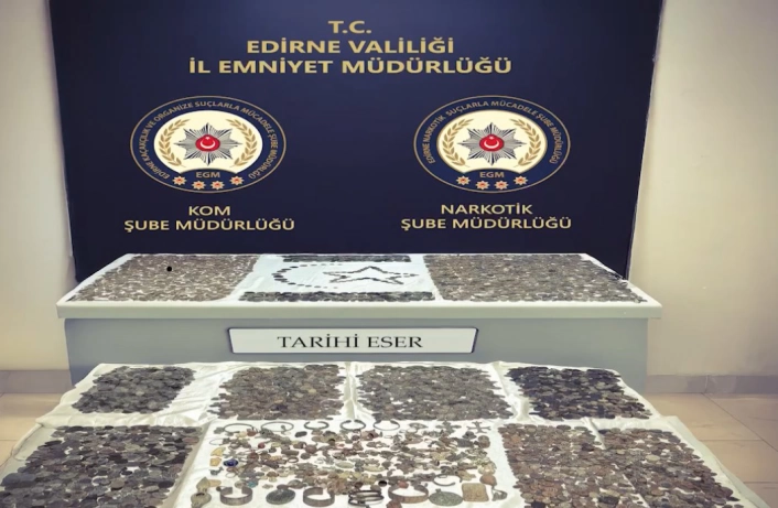 Kapıkulede tarihi eser operasyonunda 12 bin 770 parça ele geçirildi
